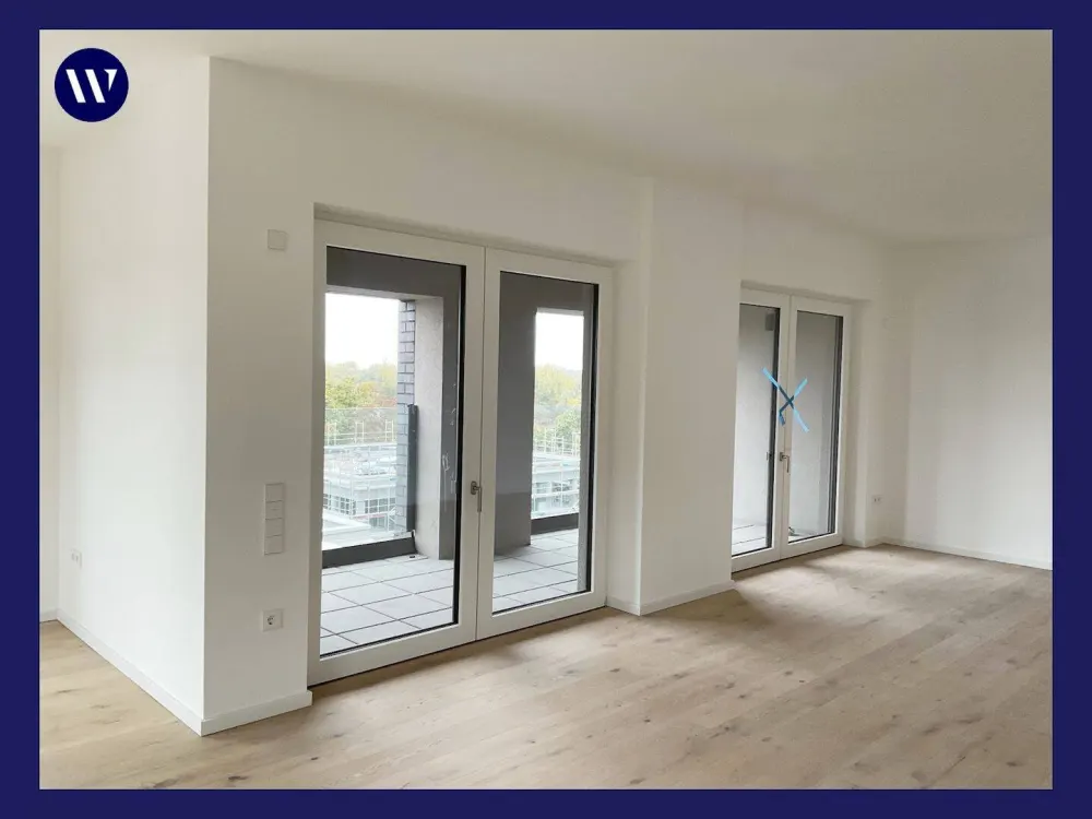 Für Rollstuhlfahrer geeignet! 4 Zimmer mit Loggia, Einbauküche, Tageslichtbad, Aufzug