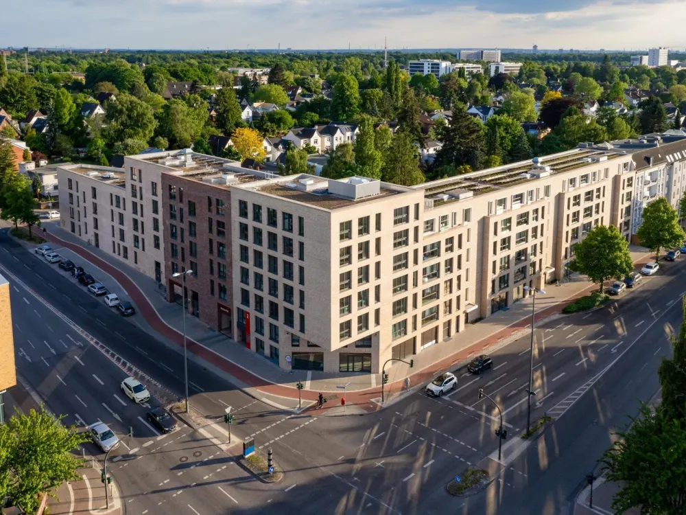Helle 3-Zimmer-Neubauwohnung mit XXL-Dachterrasse, Hamburg