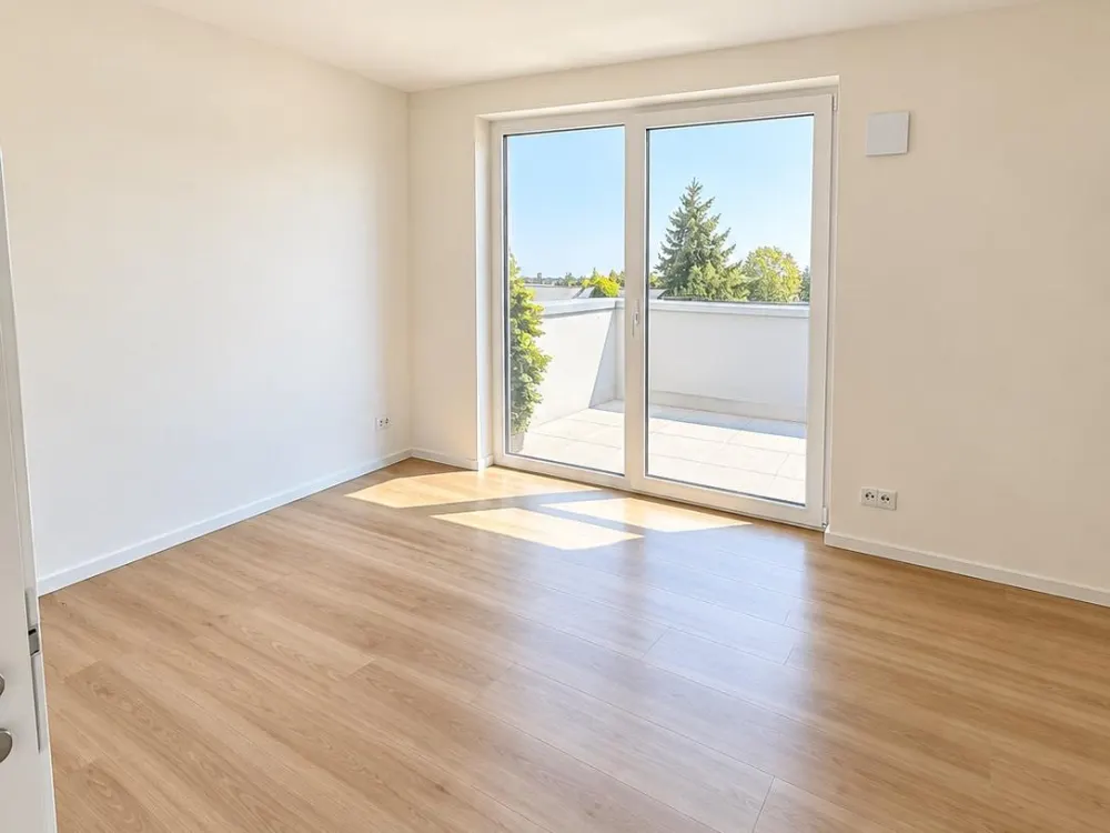Helle 3-Zimmer-Neubauwohnung mit XXL-Dachterrasse, Hamburg