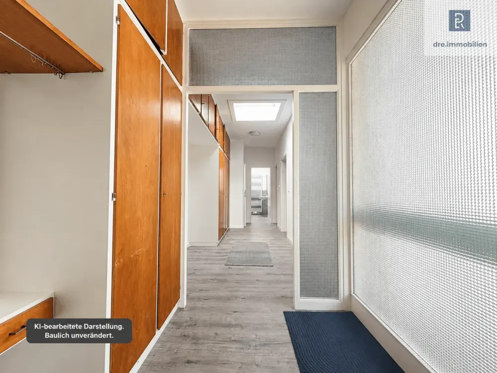 Perfekt für Singles & Paare, 63 m², 2 Zimmer, Terrasse, Einbauküche & Gäste-WC