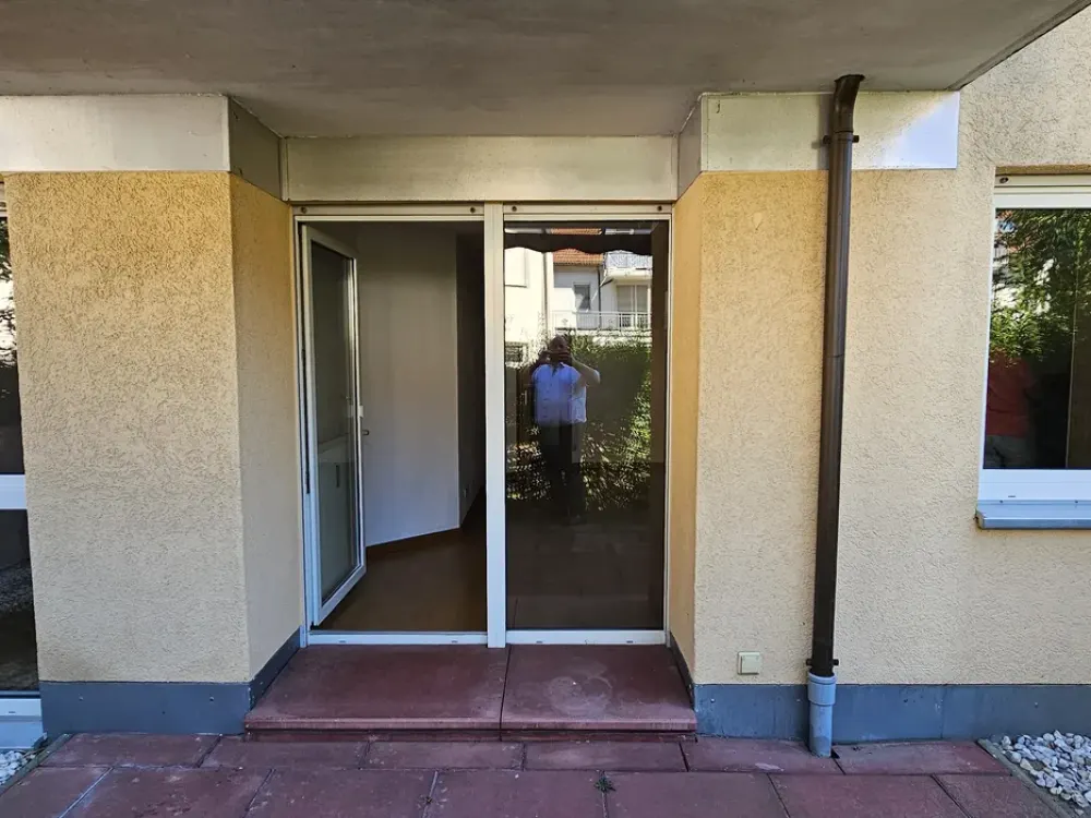 2-Raumwohung mit Terrasse im Grünen