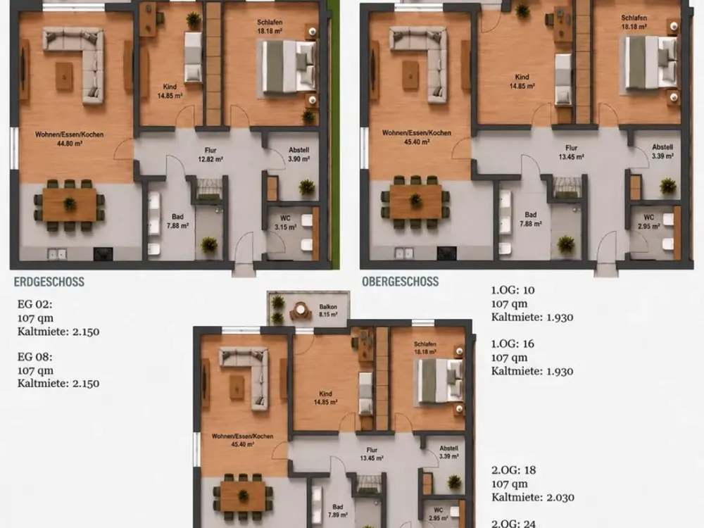 Exklusive Neubauwohnung für Familien & Paare!