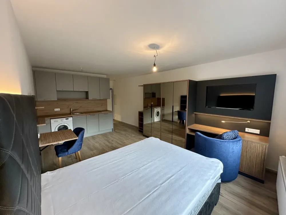 Vollmöbelliertes 1-Zimmer Business Apartment W13