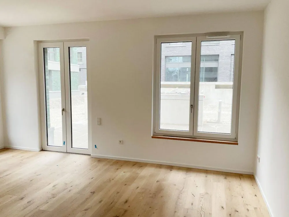 Barrierefreie Wohnung mit Terrasse - stilvoll & komfortabel wohnen, Einbauküche, Tageslichtbad