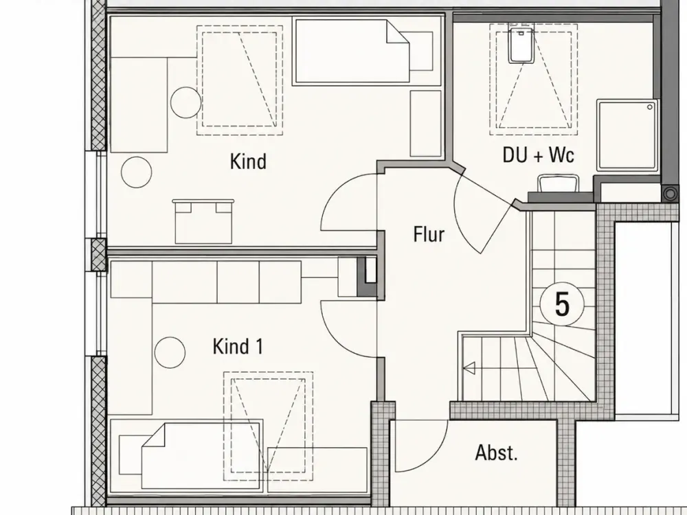 Sonnige Maisonette-Wohnung in Ostfildern-Ruit