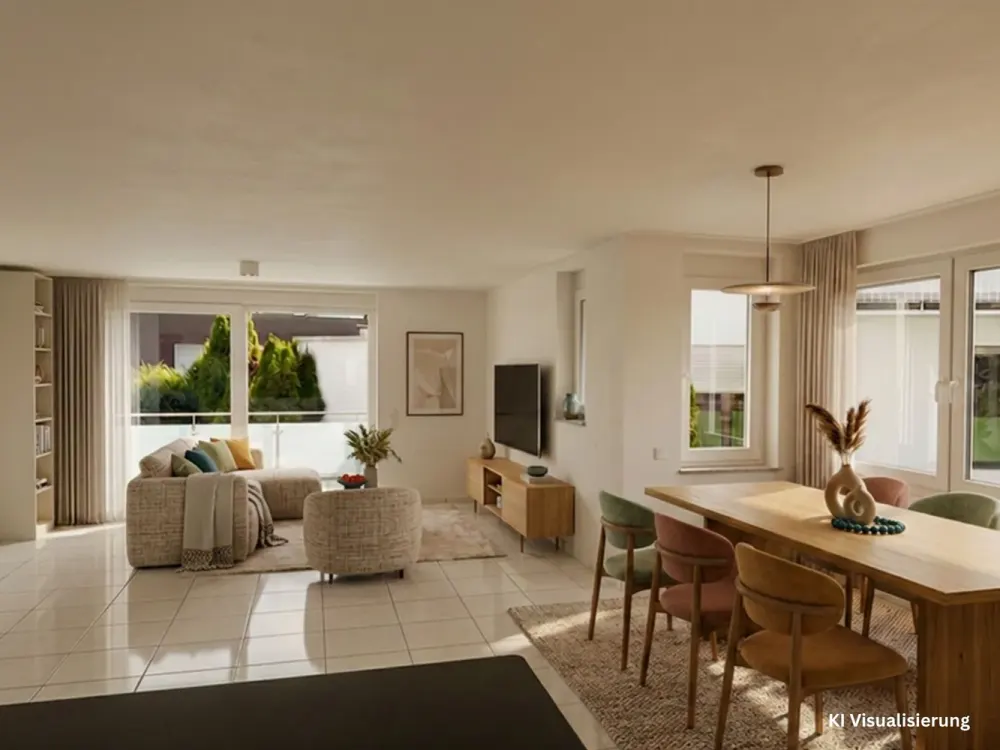 Ruhige 5,5 Zimmer-Wohnung - Citynah im Grünen