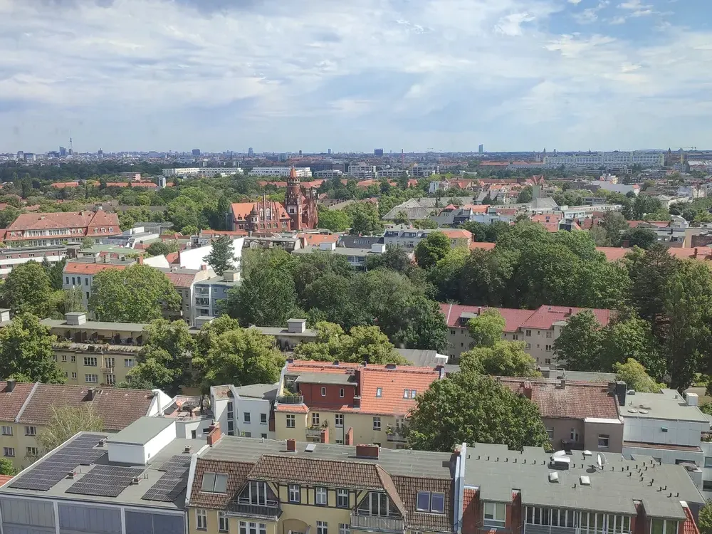 Dachgeschoss über den Dächern Berlins