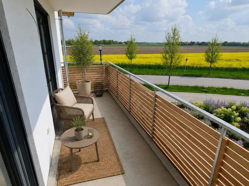 Exklusive 2,5-Zimmer-Wohnung mit Balkon in Aschheim