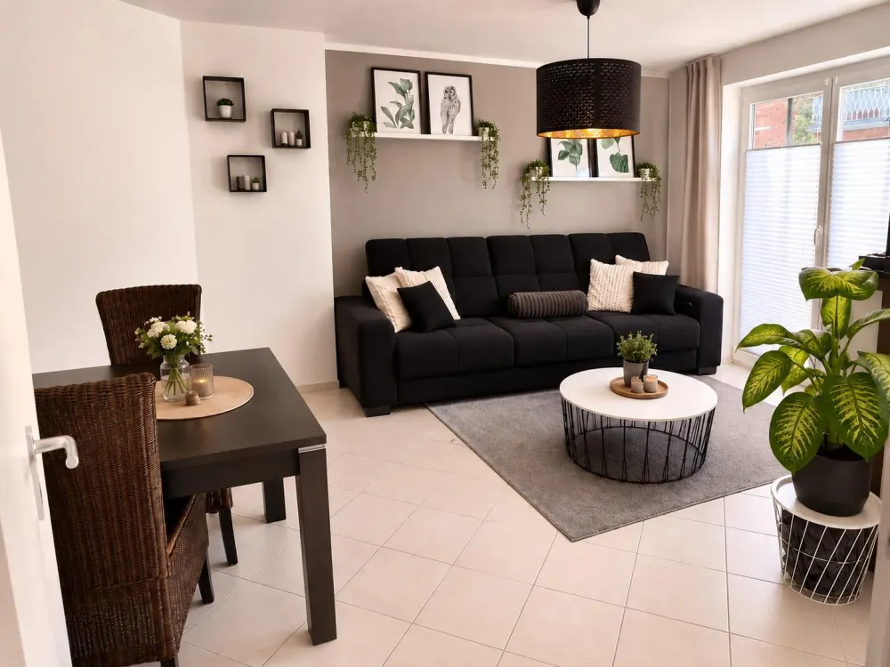Großzügige 3-Zimmer-Wohnung/Haus mit Garten in zentraler Lage