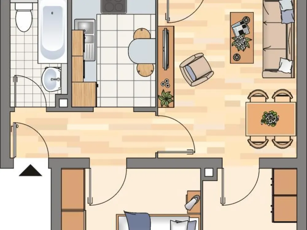 Demnächst frei! 3-Zimmer-Wohnung in Castrop-Rauxel Schwerin
