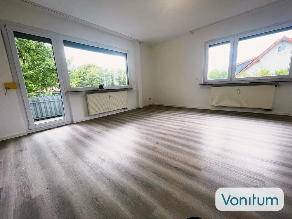 Helle 3-Zimmer-Wohnung mit Balkon und Blick ins Grüne