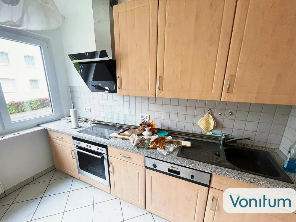 Helle 3-Zimmer-Wohnung mit Balkon und Blick ins Grüne