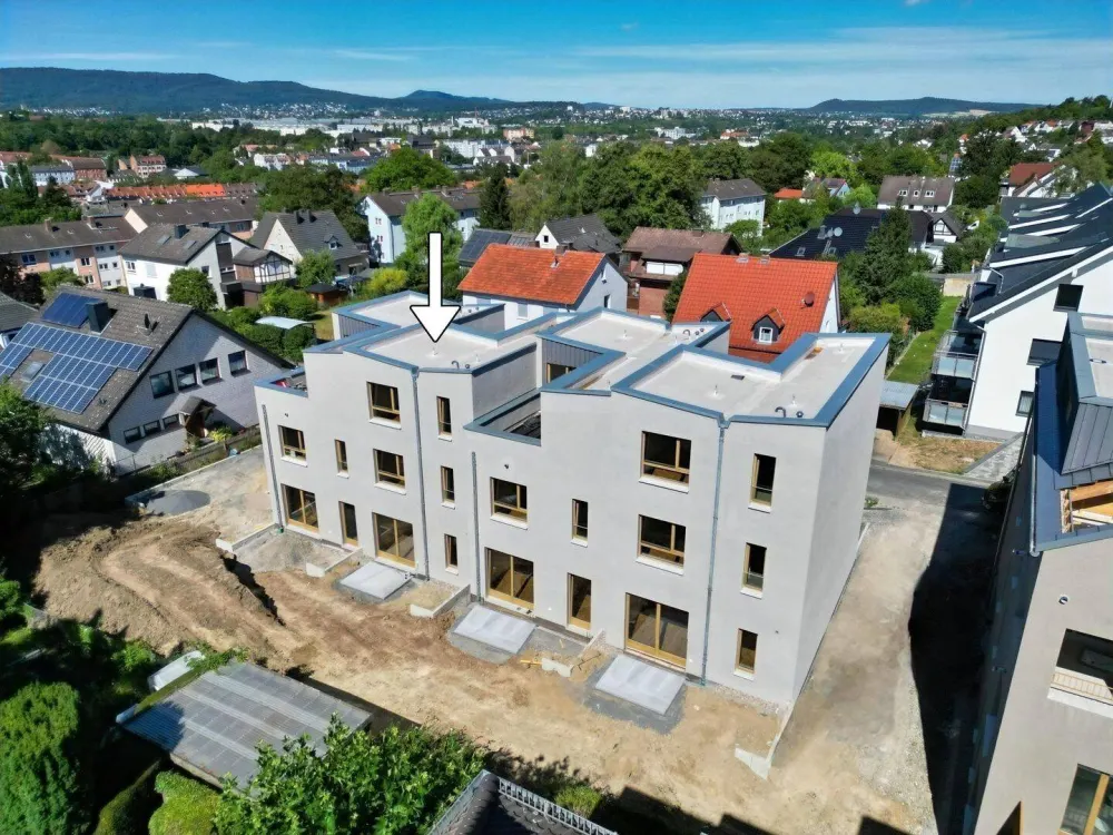 Modernes Townhouse/ Reihenmittelhaus (Neubau-Erstbezug) in Kassel-Fasanenhof