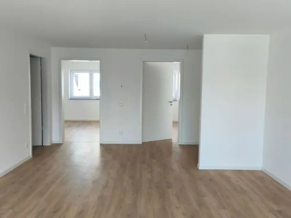 Neubau- Erstbezug- 3-Zimmer-Wohnung mit Balkon und Stellplatz in Au am Rhein