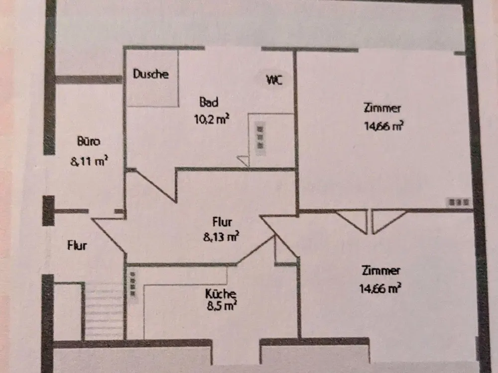 2 Zimmer Whg. möbliert ab 01.11.2026