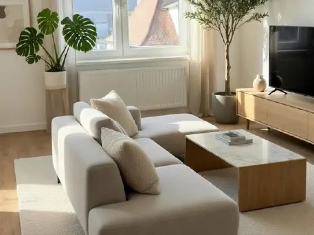 Renoviert, 3 Zimmer Wohnung mit eigenen Gartengrundstück