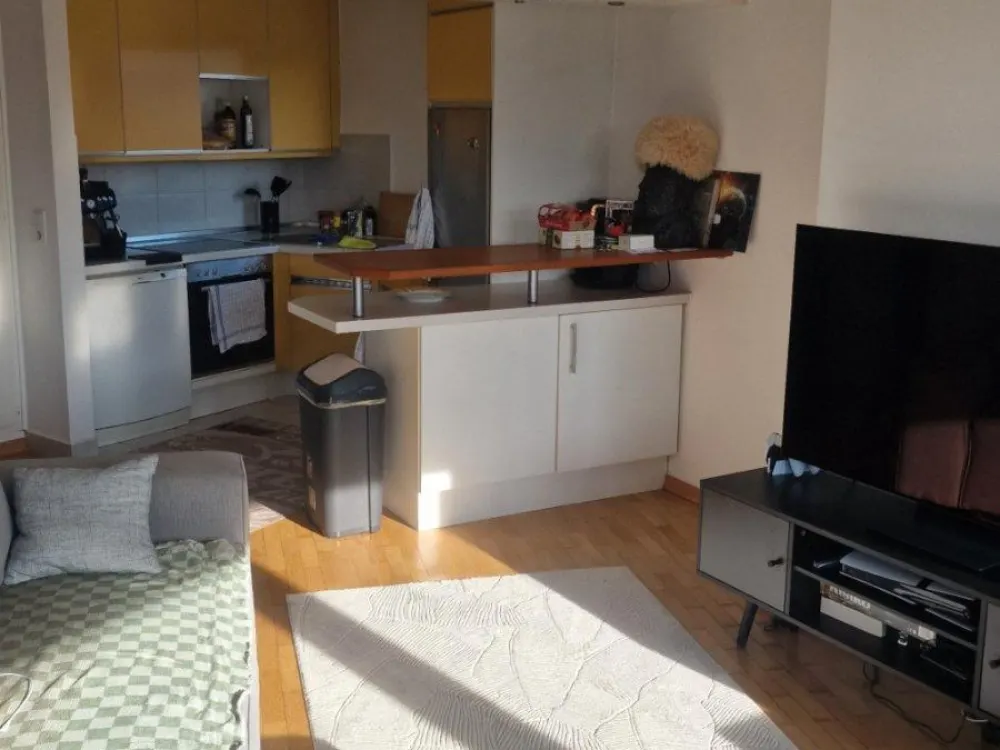 Dachterrasse über Stuttgart: 1,5 Zi DG, Mitte, Möbel geschenkt