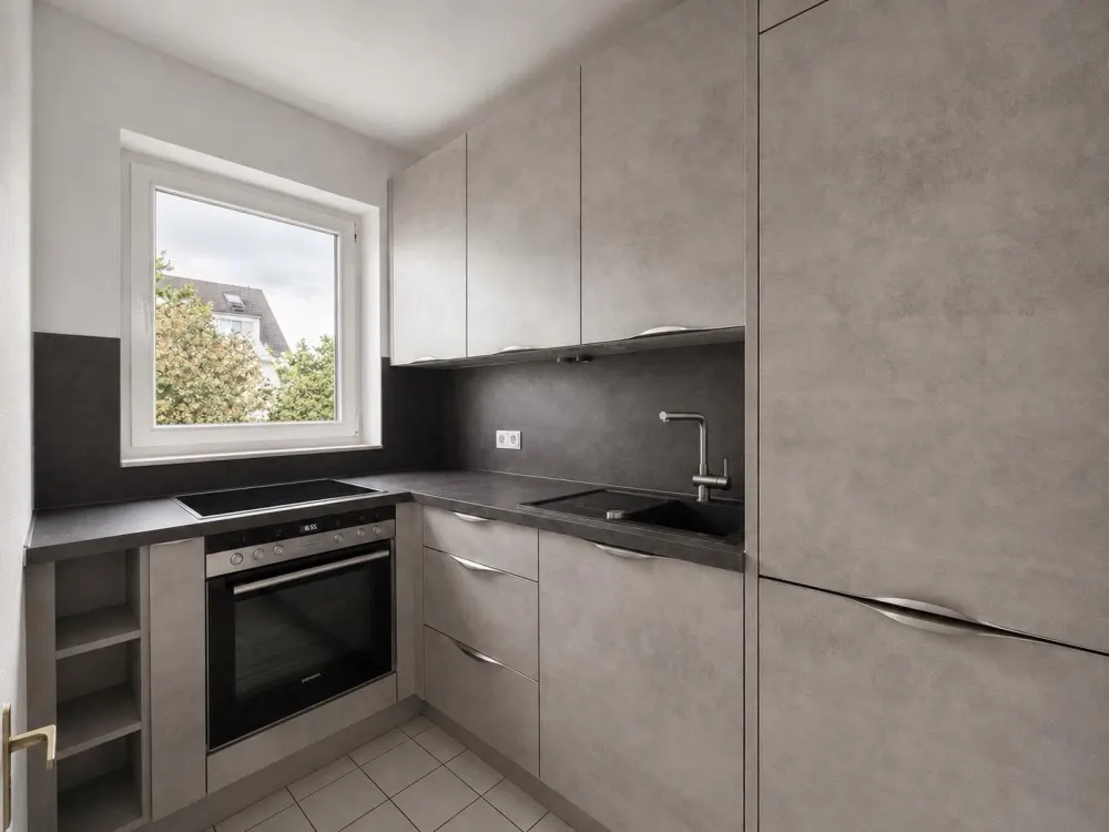 Renovierte 2-Zimmer-Wohnung mit Balkon in Düsseldorf/Bilk