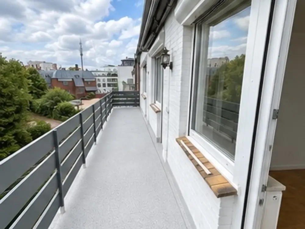Besondere 2 Zimmer Wohnung in Ahrensburg mit XL Balkon