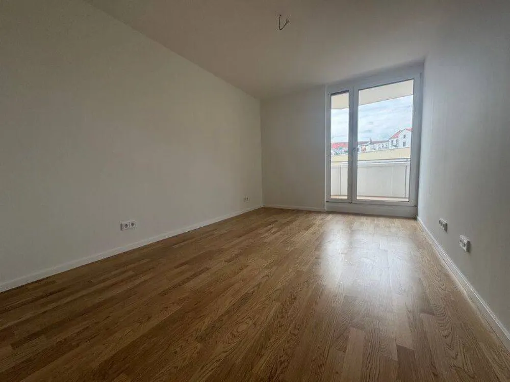 Hier findet jeder seinen Platz: 2-Zimmer Wohnung mit Balkon im Erstbezug