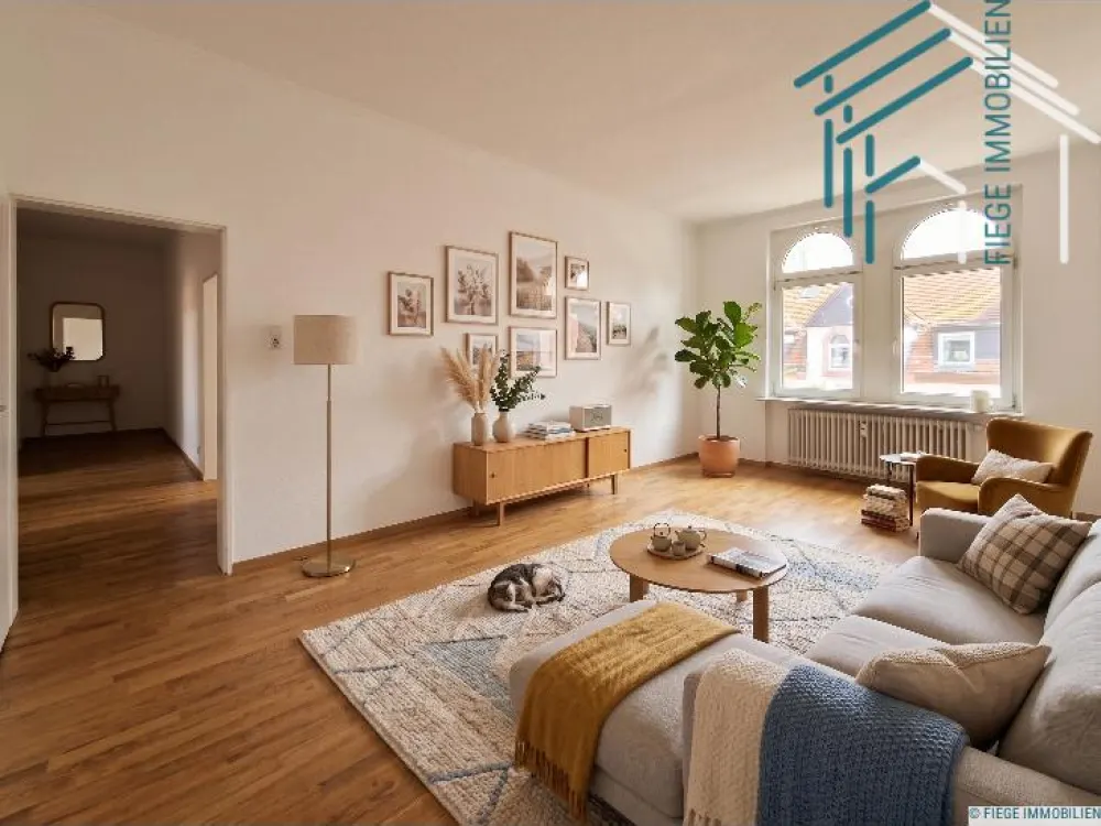 Sehr gepflegte neu sanierte Altbauwohnung in zentraler Lage