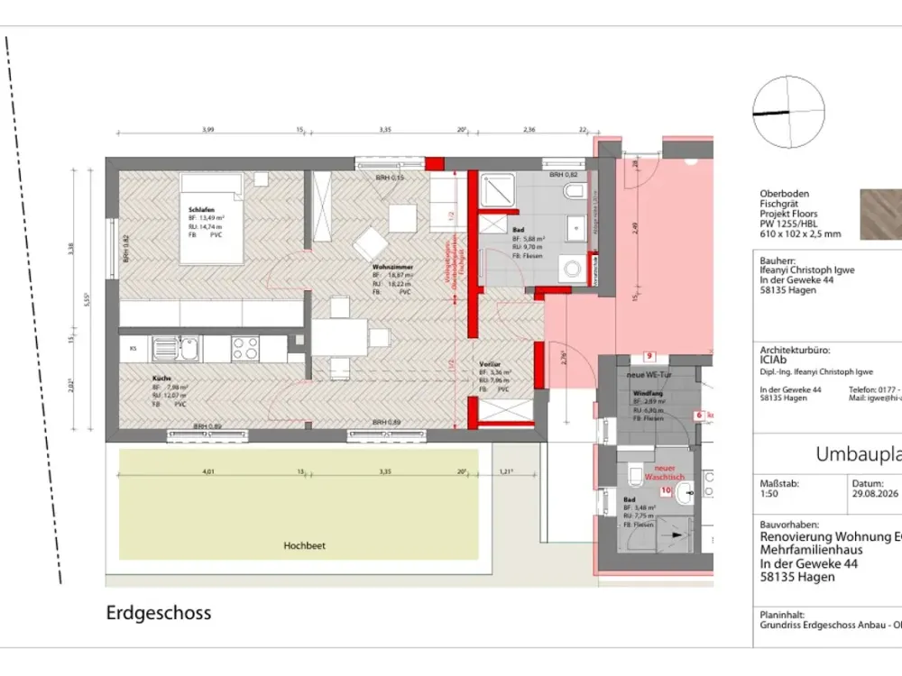 Modernized 2.5-Room Apartment in Hagen-Haspe (Geweke)
