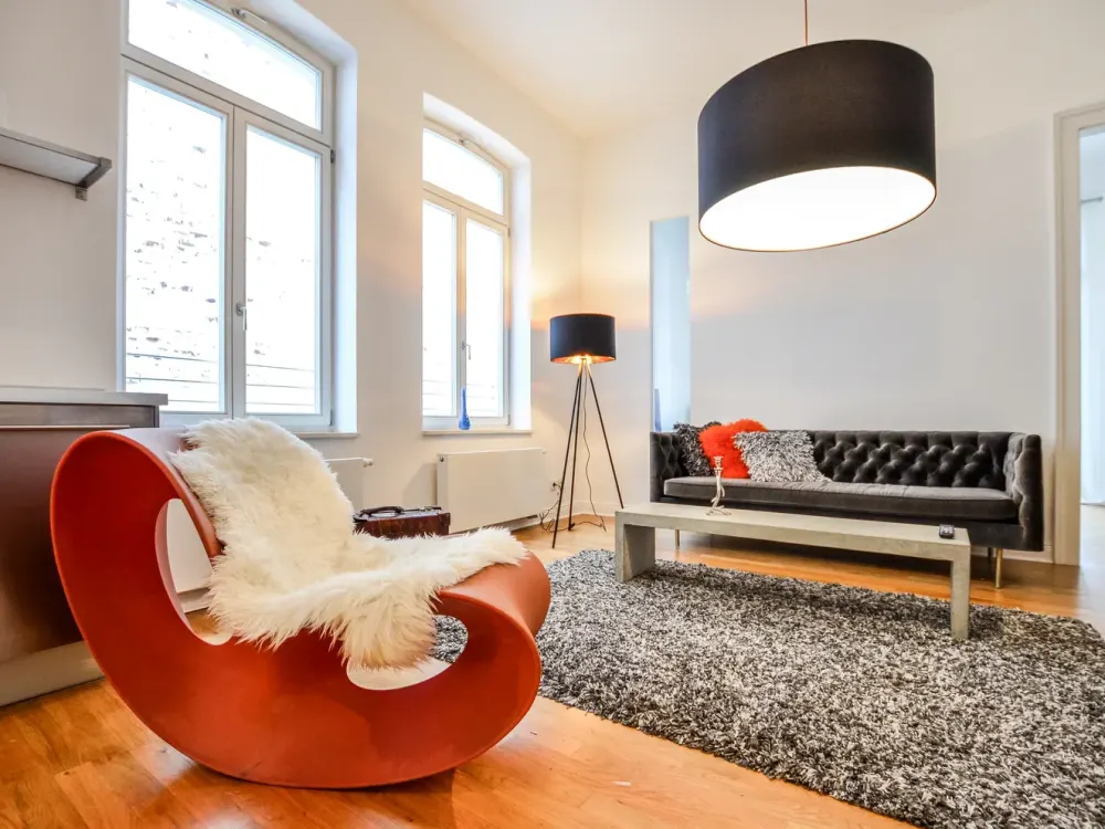 Rathenauviertel möblierte 2,5-Zimmerwohnung in saniertem Altbau