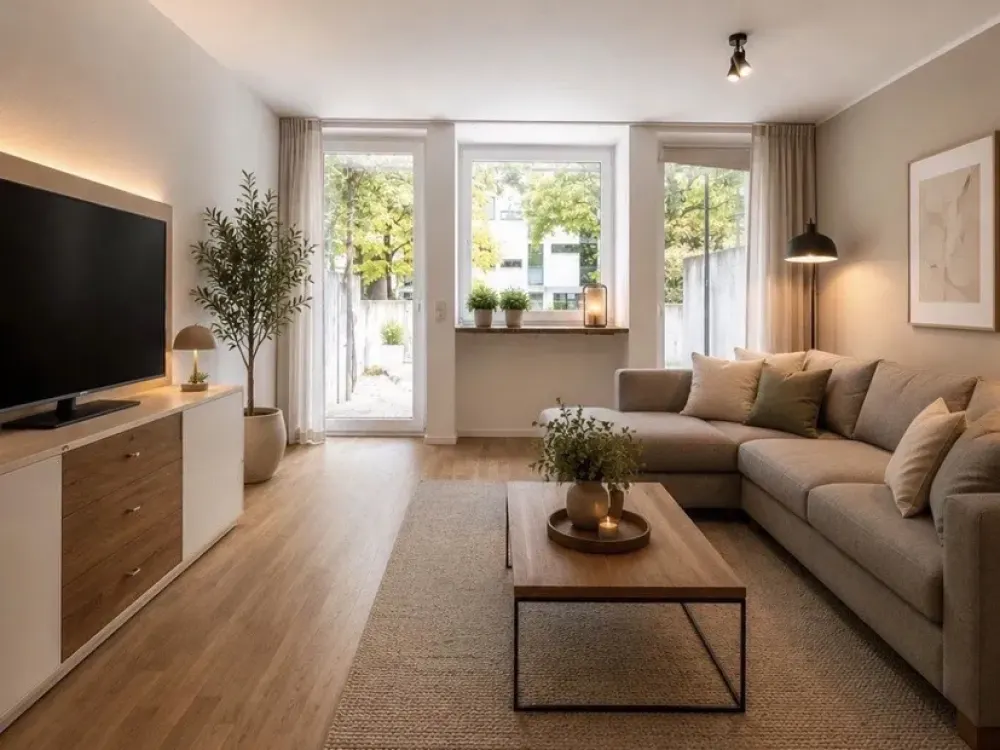 Alltagstaugliche 3-Zimmer-Wohnung mit Balkon in Frankfurt Riedberg