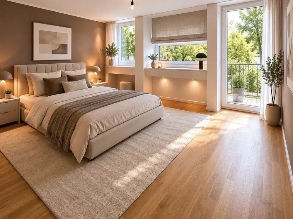 Alltagstaugliche 3-Zimmer-Wohnung mit Balkon in Frankfurt Riedberg