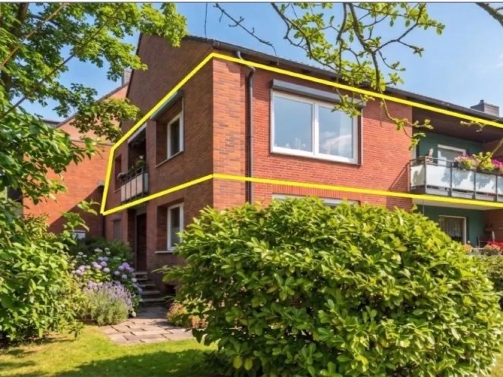 Sanierte 4-Zimmer Wohnung | 87qm | 2 Balkone | 20min in die City
