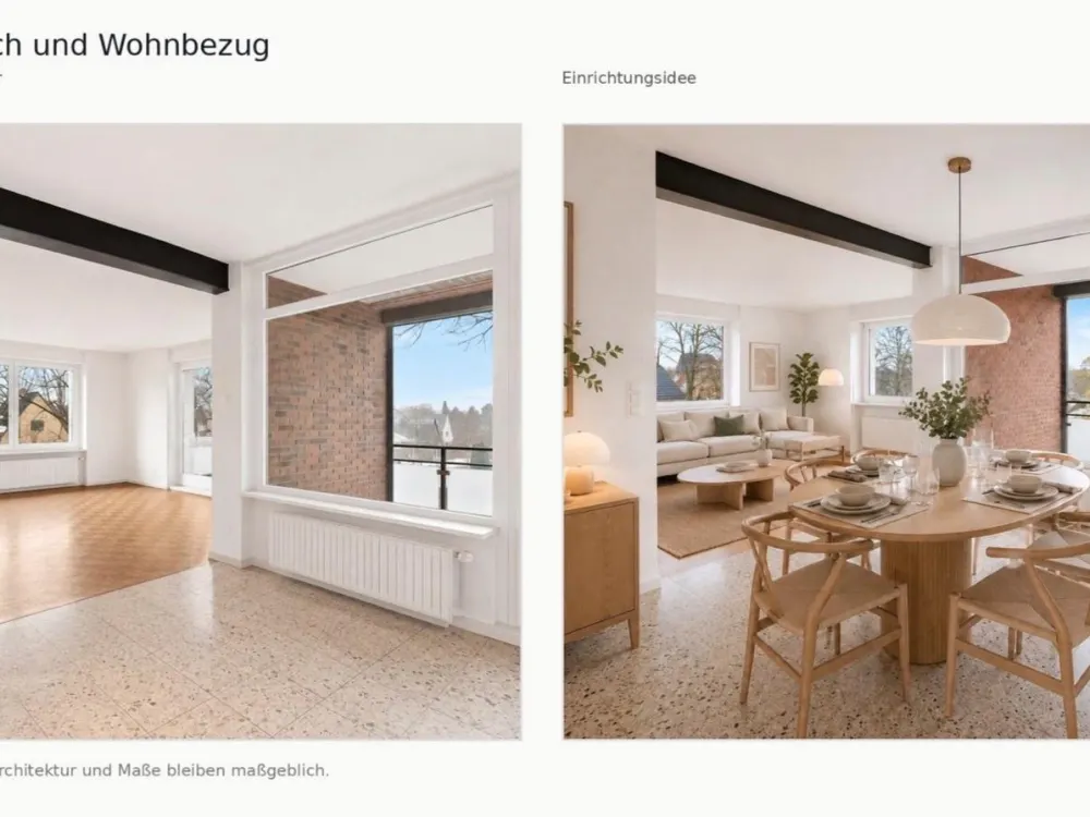Sanierte 4-Zimmer Wohnung | 87qm | 2 Balkone | 20min in die City