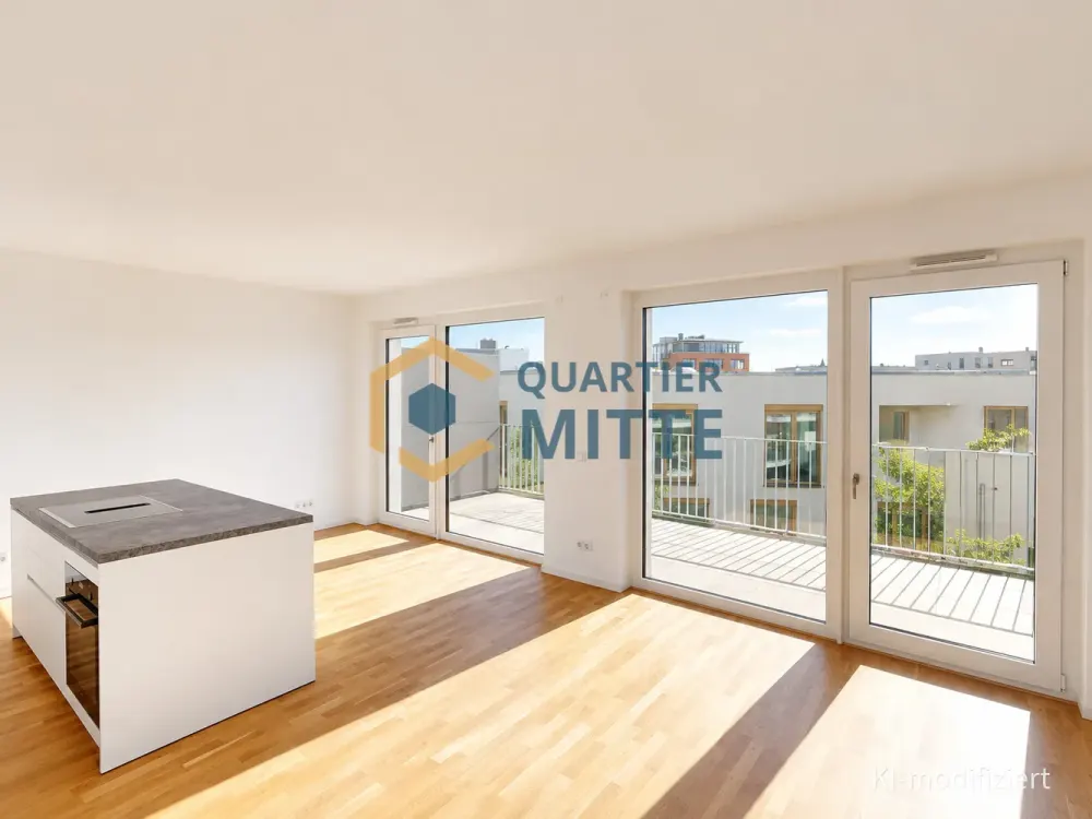 Anspruchsvoll wohnen in bester Lage: Lichtdurchflutete 2-Zimmer-Wohnung