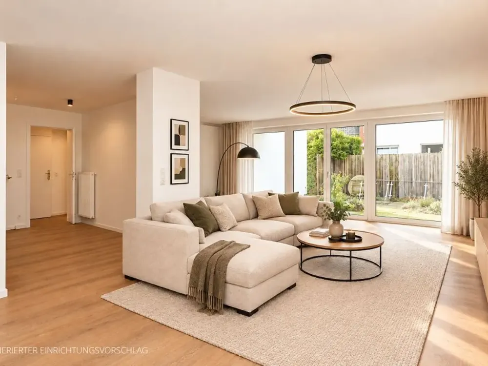 Erstbezug nach Sanierung in Bemerode: 5-Zimmer-Wohnung mit Terrasse und Garten!