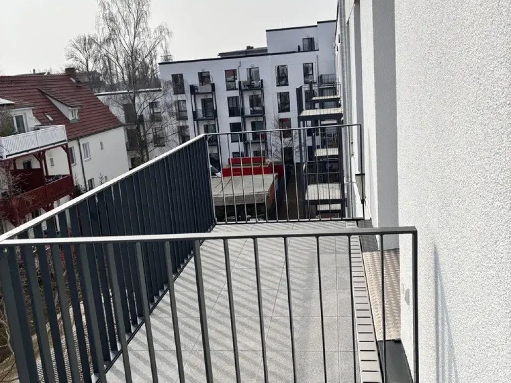Erstbezug // Neubau // Praktische 3-Zimmer-Wohnung mit Balkon und EBK