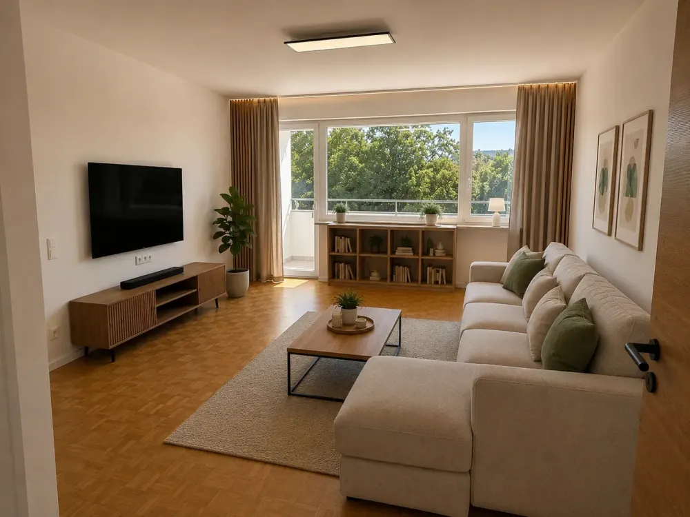 Alltagstaugliche 3-Zimmer-Wohnung in Karlsruhe