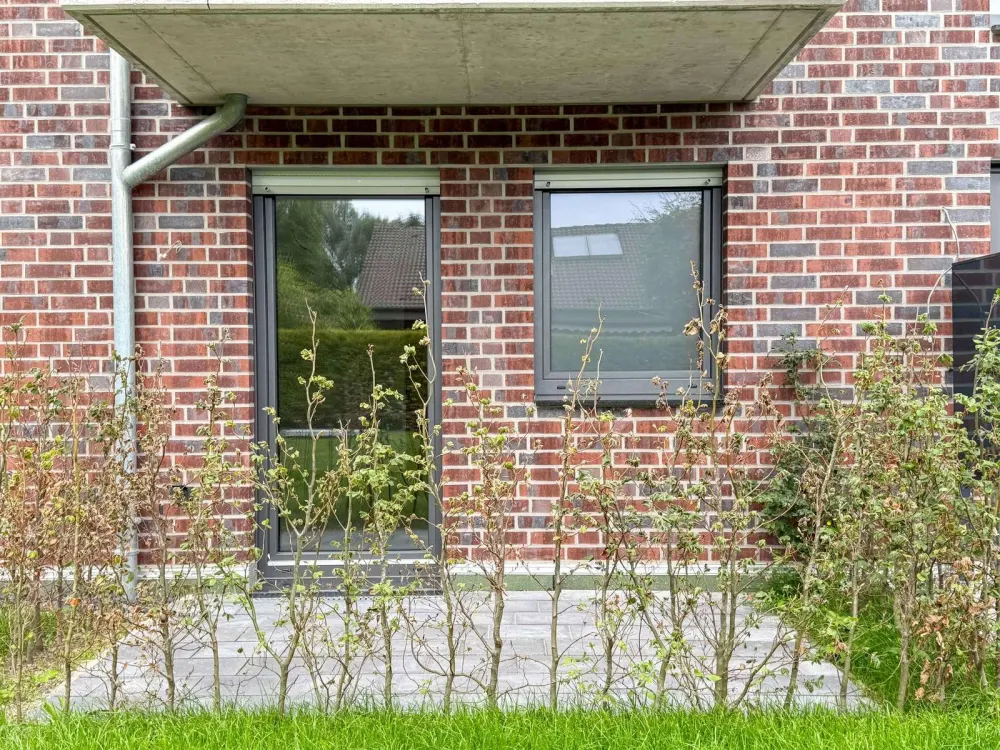 Münster-Wolbeck - Moderne Single-EG-Wohnung mit Terrasse und TG-Stellplatz