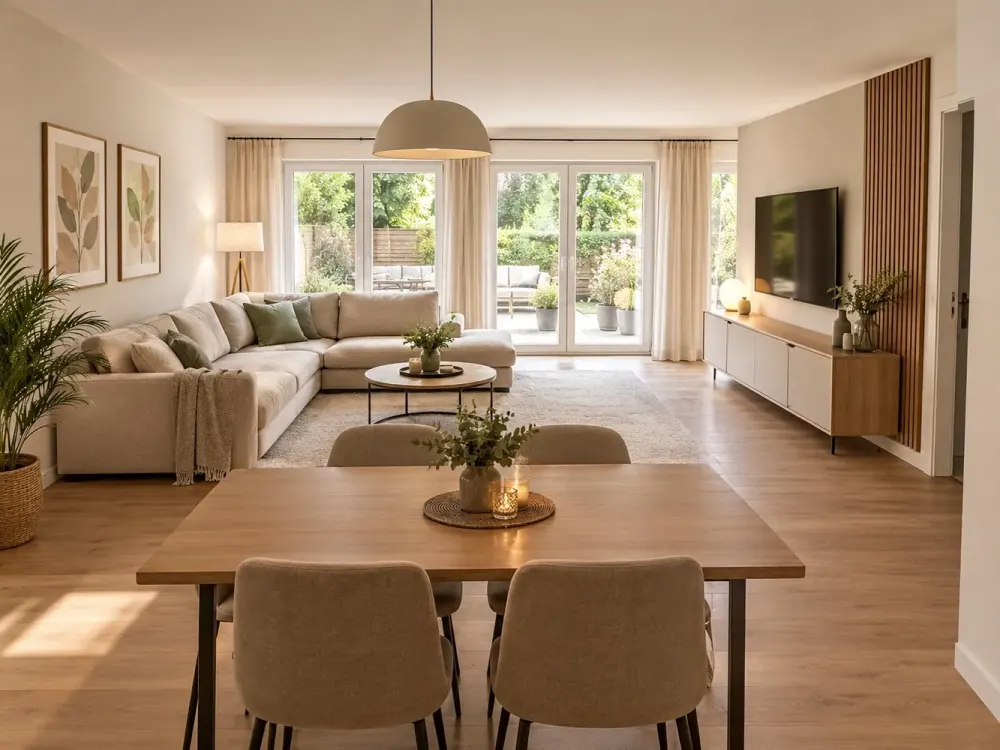 Neue Erdgeschoßwohnung barrierefrei mit großer Terrasse