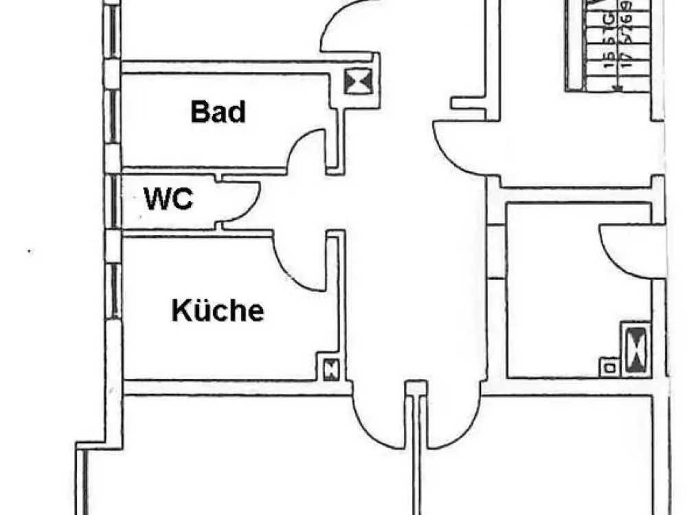 Unmöblierte 4-Zimmer-Wohnung perfekt für Familien