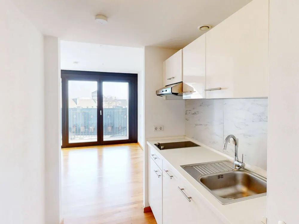 Exklusives 1-Zimmer-Apartment mit Loggia