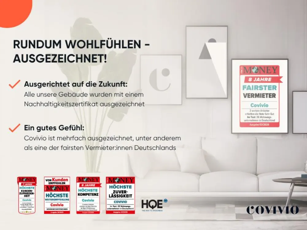 Exklusive 6‑Zimmer‑Wohnung. Erstbezug nach Sanierung.