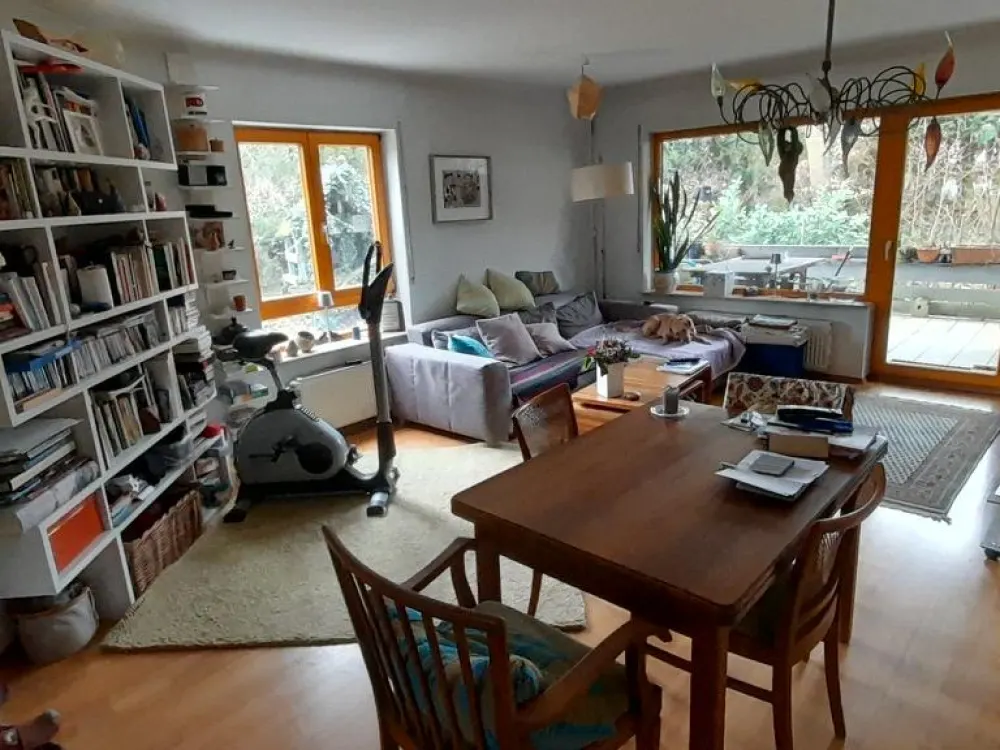 Wohnung 4 Zimmer, ruhig und im Grünen, OF-Bieber, befristet