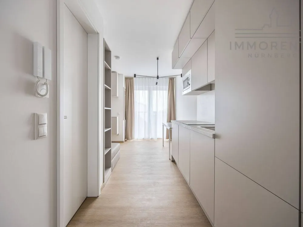 NEW BUILD First occupancy: Stylish 1-room student apartment with flexible living concept