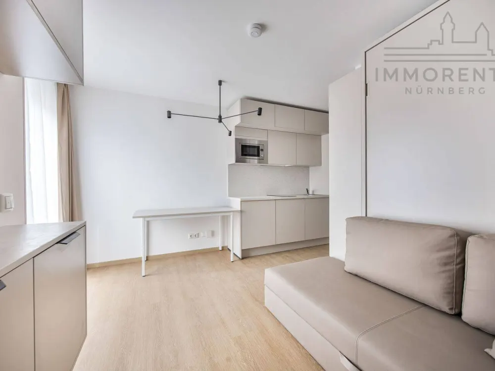 NEW BUILD First occupancy: Stylish 1-room student apartment with flexible living concept