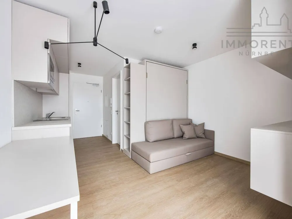 NEW BUILD First occupancy: Stylish 1-room student apartment with flexible living concept