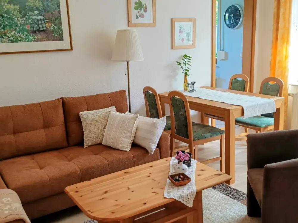 السكن المؤقت في شقة مريحة مؤثثة بغرفتين في بابندورف قرب روستوك