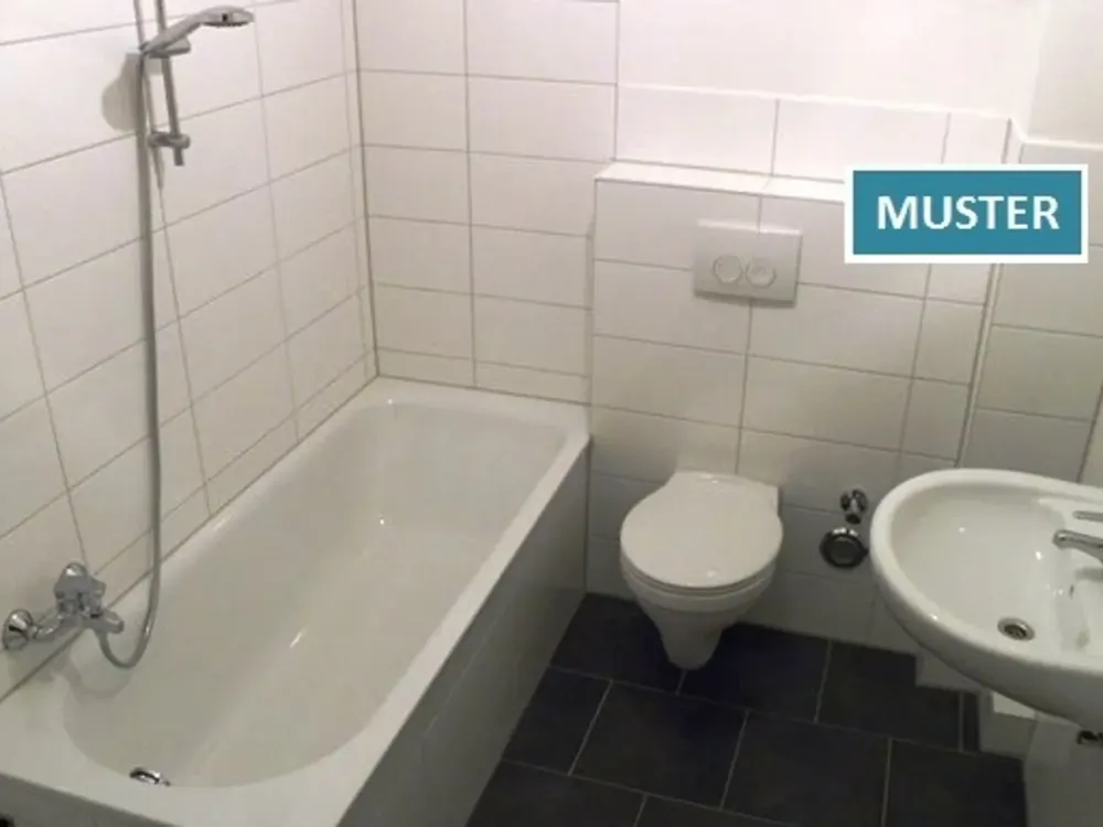 Helle 2-Zimmer-Wohnung mit Balkon (nur mit WBS anzumieten)