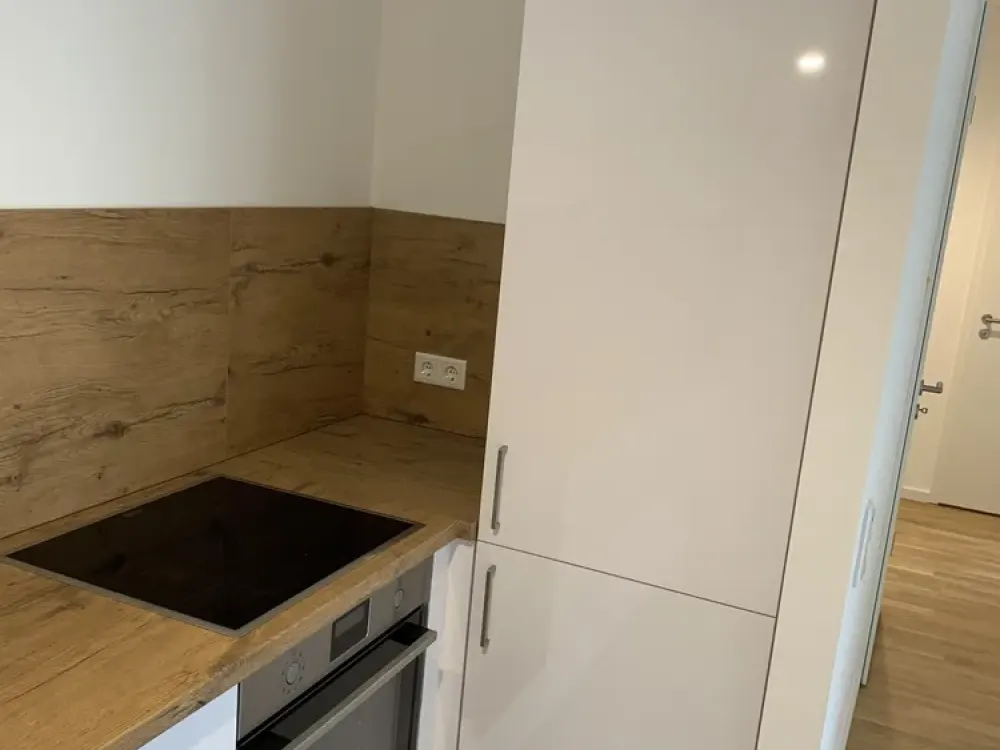 Neubau: 2-Zi-Wohn, Balkon, EBK, hochwertige Einbaumöbel