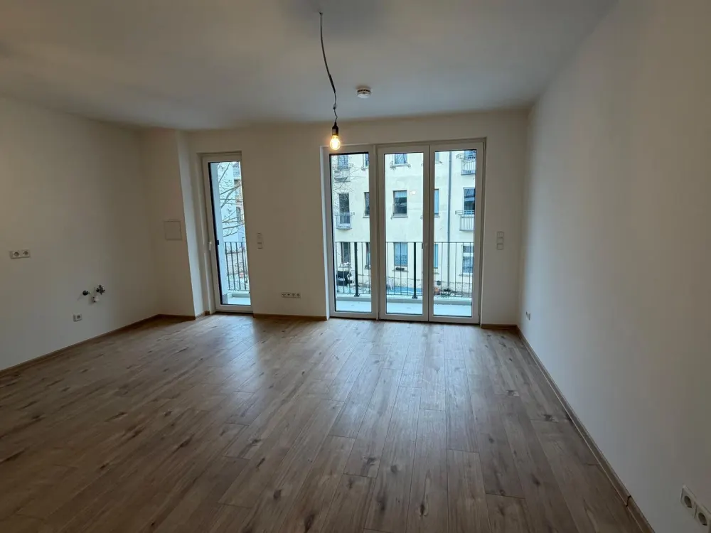Erstbezug! TOP! 1-Zi.-Whg.Balkon, KFW 40 NH Niedrigenergie Haus, ruhige Lage, 10 Min. zur S-Bahn!