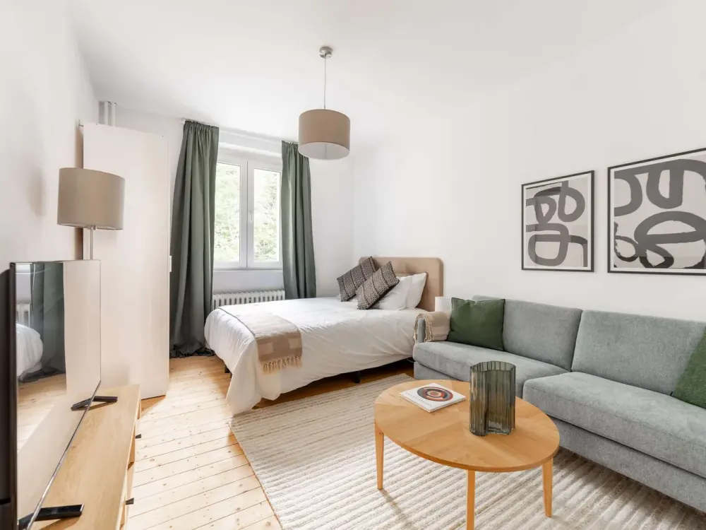 Beeindruckende 1-Zimmer Wohnung in Wedding - voll möbliert