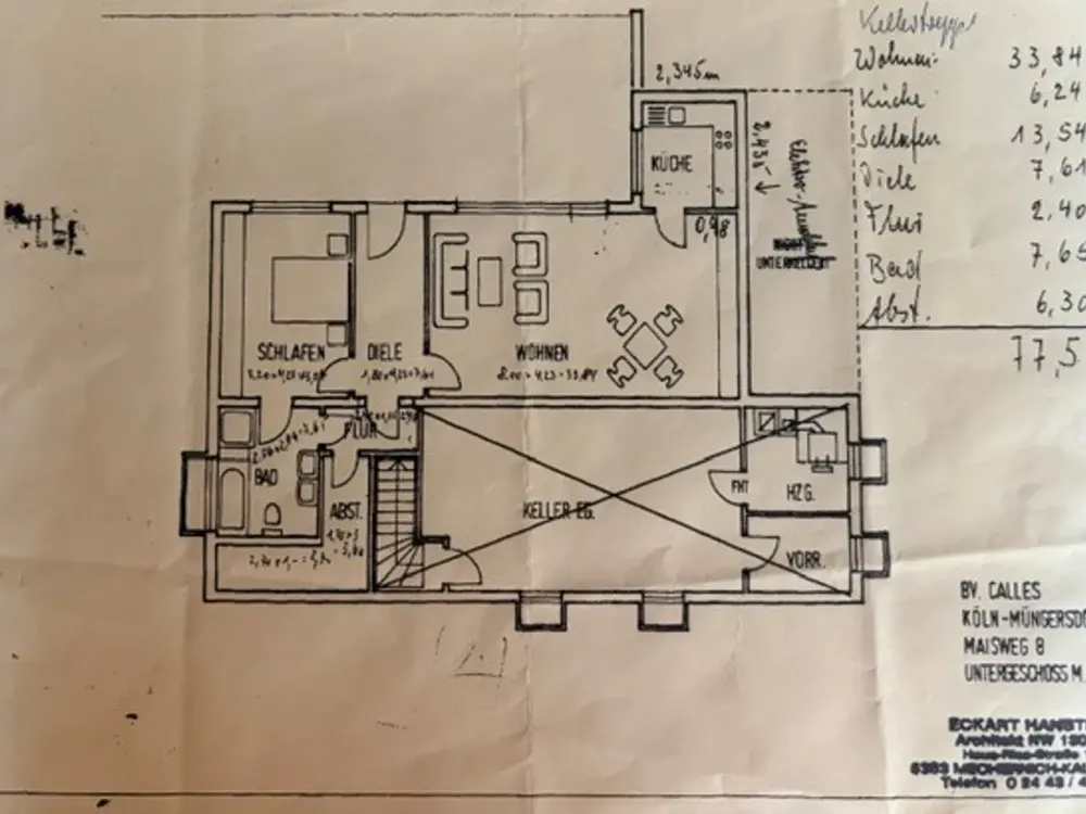 2-Zimmer-Wohnung in Köln Müngersdorf